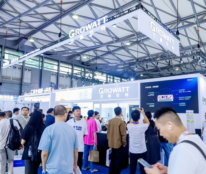 Become the center of attention! Guriwatt Energy Storage Inverter Enters Shanghai Energy Storage Exhibition