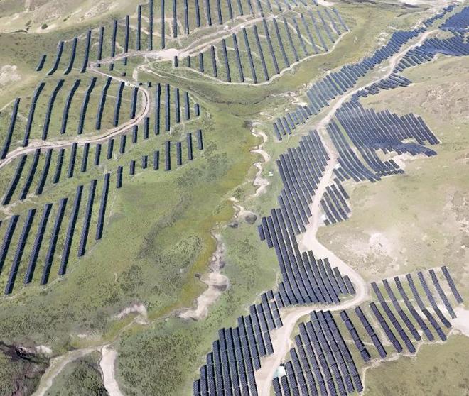 古瑞瓦特助力甘南建造40MW大型地面电站